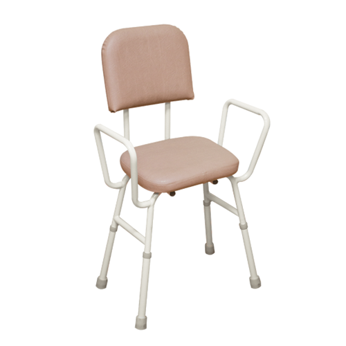 K Care Kitchen Stool With Arms, Stool With Arms