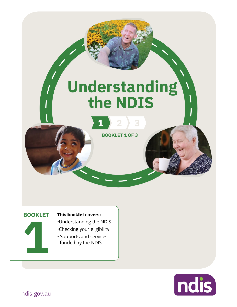 Cover image for Understanding the NDIS booklet