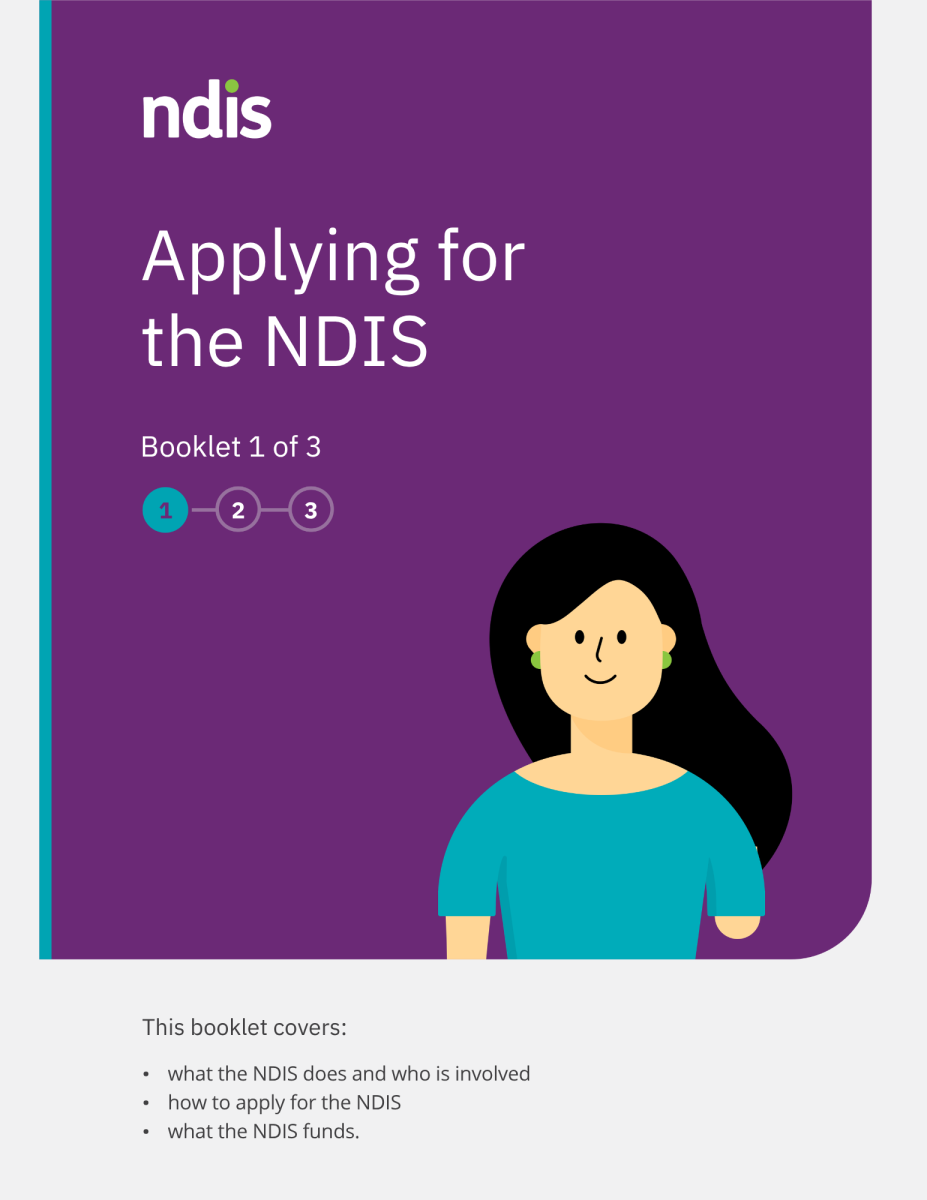 Cover image for Applying for the NDIS booklet
