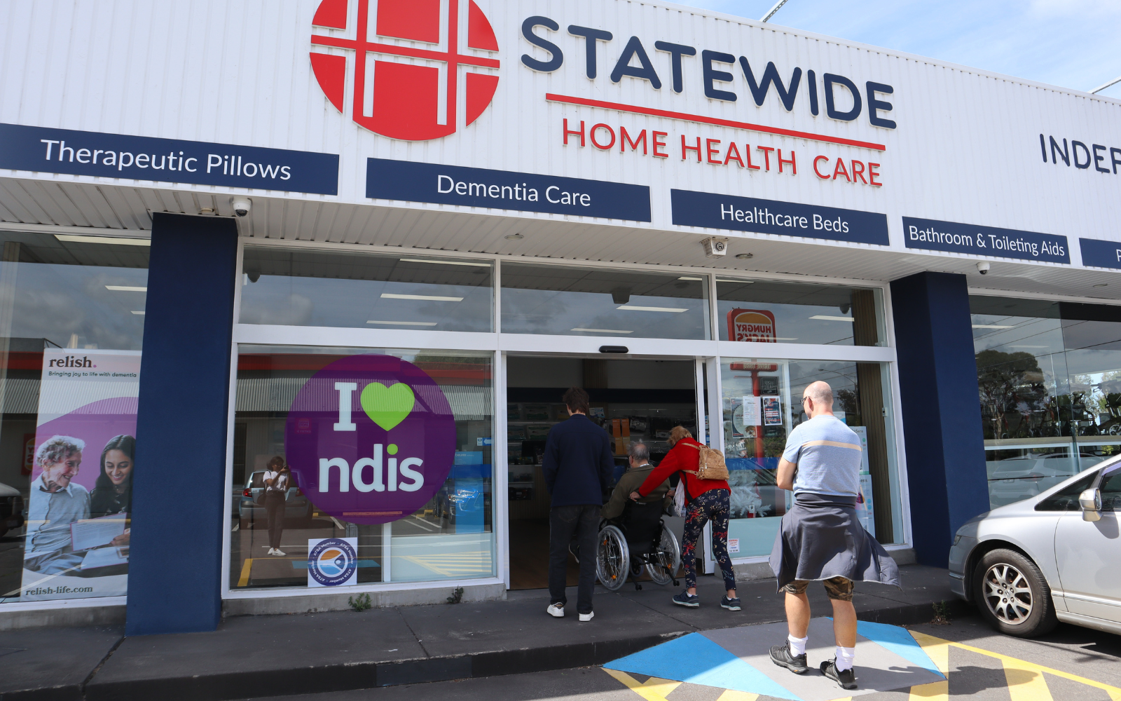 SHHC Bentleigh showroom support for palliative care equipment in Melbourne