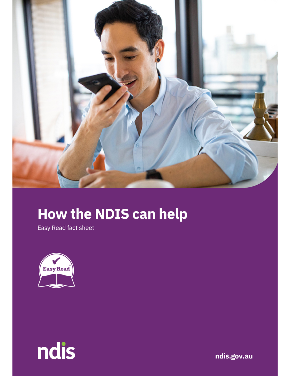 Cover image for How the NDIS can help Easy Read factsheet