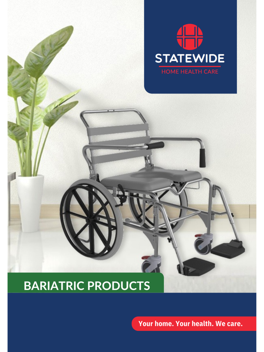 Bariatric products catalogue cover