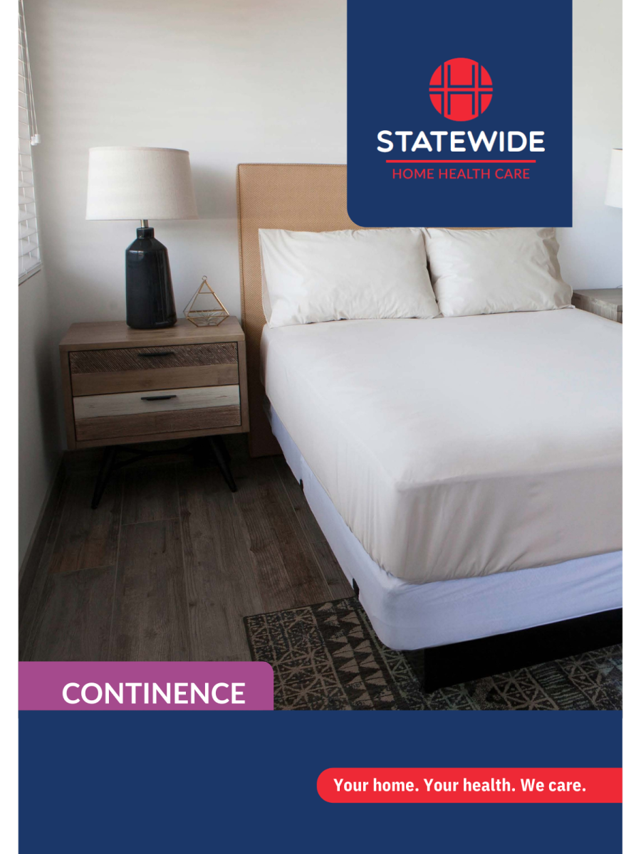 Continence catalogue cover