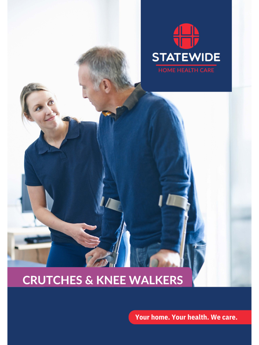 Crutches and knee walkers catalogue cover