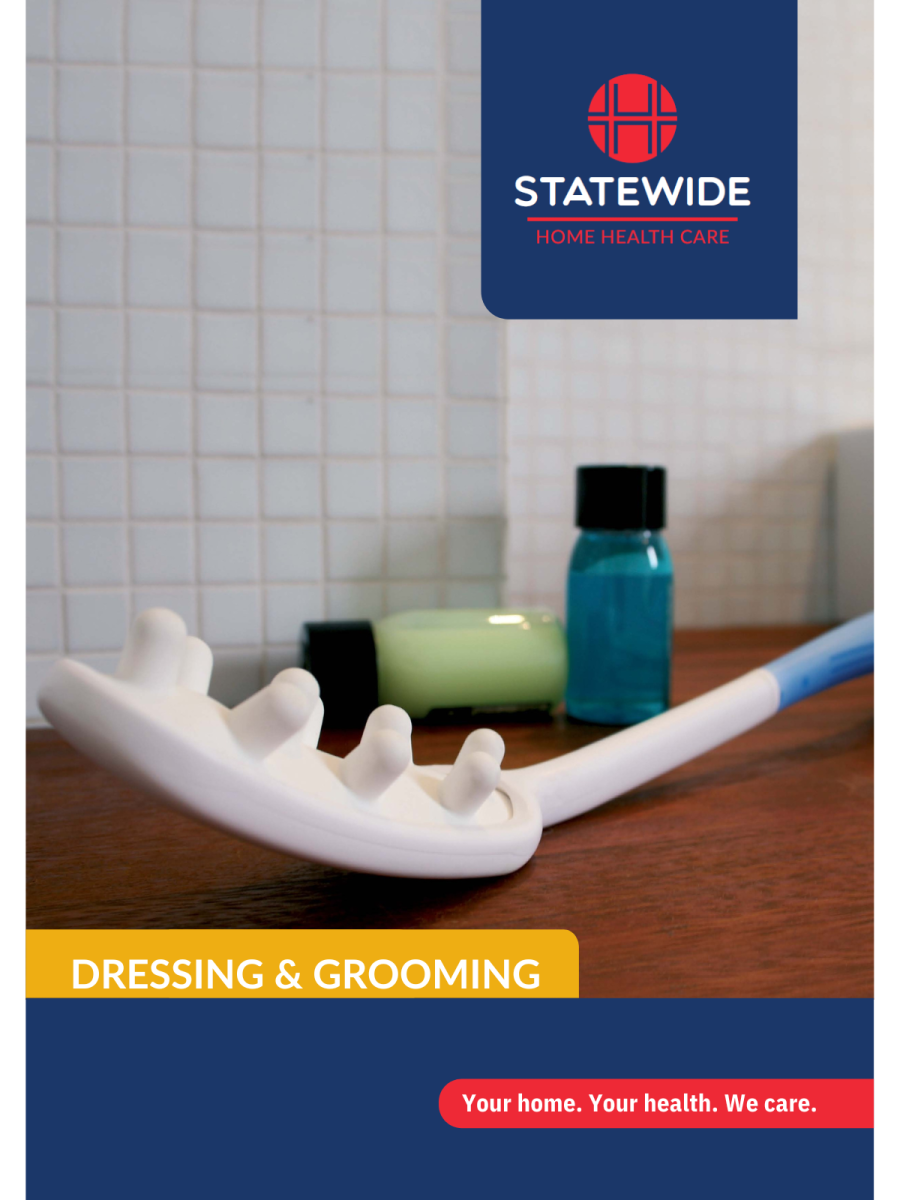Dressing and grooming aids catalogue cover