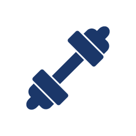 Sports supports and compression icon