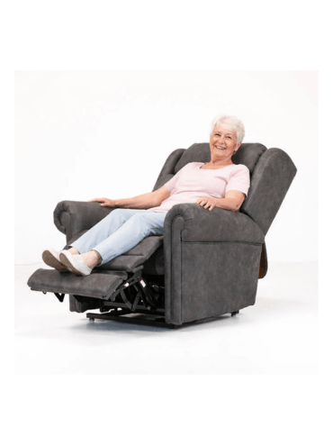 Recliner lift chairs that assist with sitting and standing