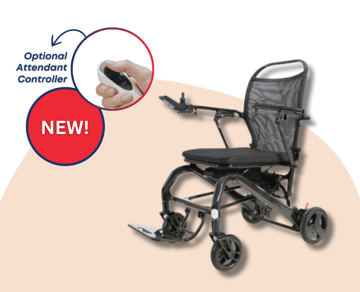 Flytemax2 lightweight foldable powerchair