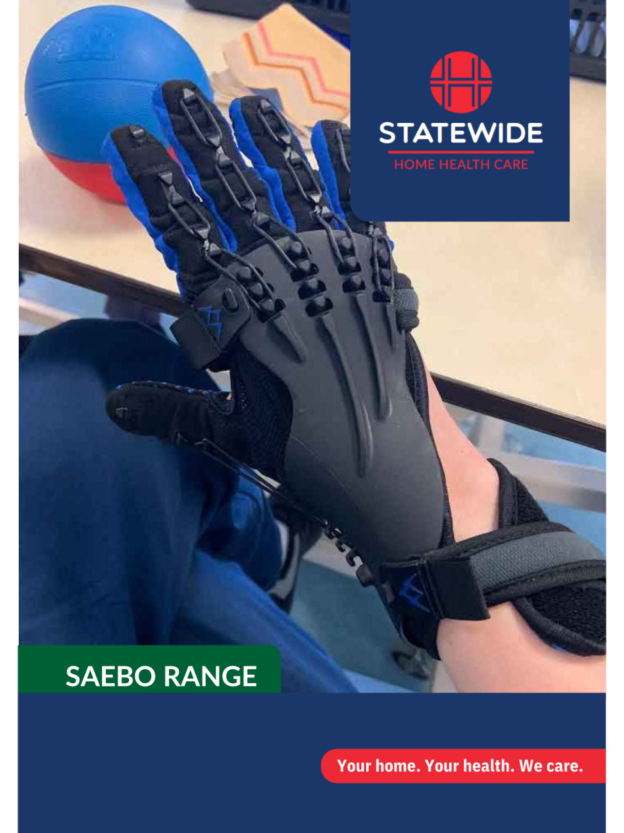 Saebo range brochure cover