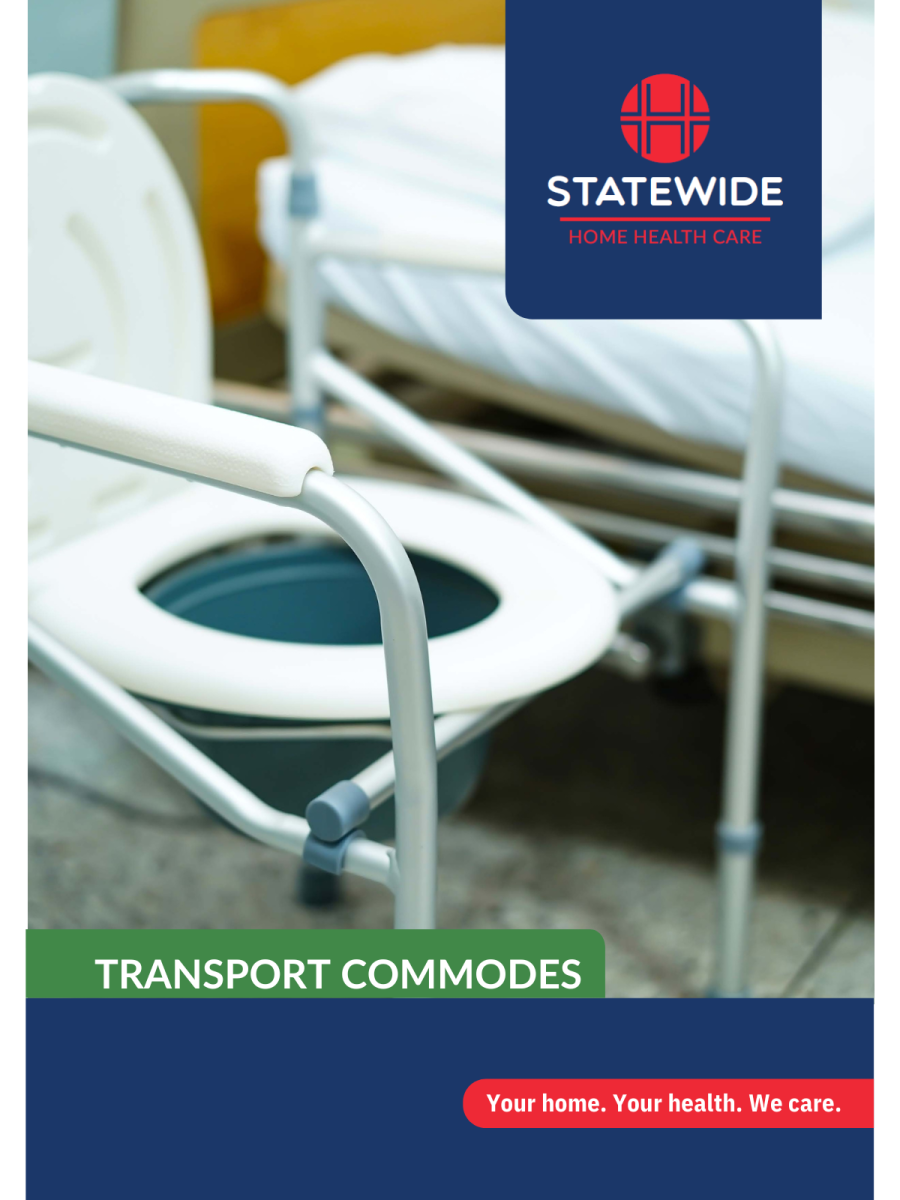 Transport commodes catalogue cover