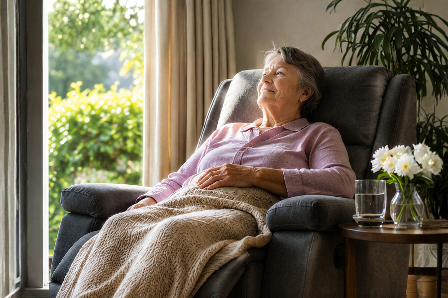 Palliative care equipment for comfort, dignity and safer daily care at home