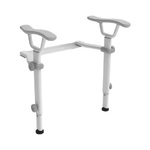 Toilet Support Arms with Legs