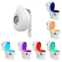 Motion-activated Toilet Sensor Night Light