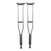 Crutches Underarm (Axilla) Tall Adult/Large 5'10" to 6'6"