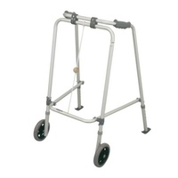 Walking Frame with Front wheels and rear skis Youth