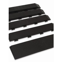 Rubber Threshold Ramp 1"
