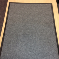 Antislip Floor Mat - 60 x 90 cm (Beige)