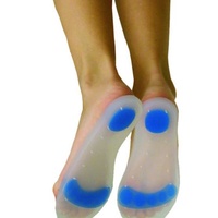 Silicone Gel Full Length Insoles Large