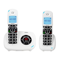 CARE820 DECT Cordless Amplified Phone Pack with Answering Machine + Additional Handset