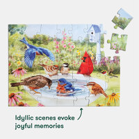 Bathing Birds 35 Piece Puzzles