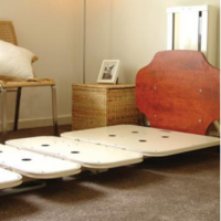 Rose Floorline Bed with Knee Bend