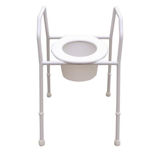 Eco OTF - Days Steel Over Toilet Aid With Seat And Splashguard