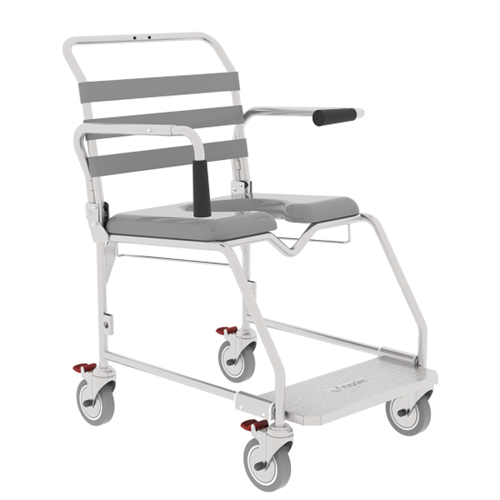 Aspire Transporter Commode Chair Platform (46cm) (padded seat to be purchased separately)