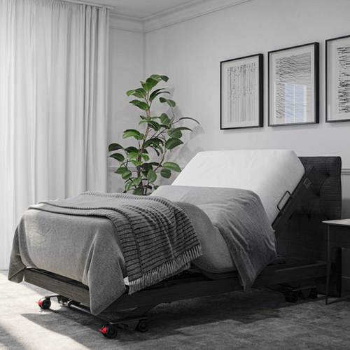 Aspire ComfiMotion Activ Care Bed - Portobello Grey
