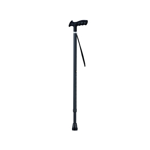 PCP walking stick with rubber grip