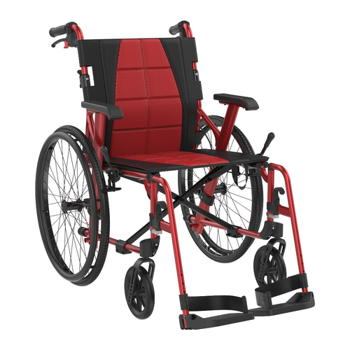 Aspire Socialite Self Propelled Wheelchair - Lightweight Folding - SKU: 15-0804SPRA