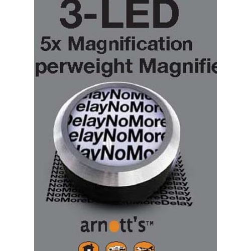5X Magnifier 3-LED