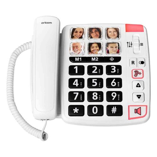 Oricom CARE80 Amplified Phone With Picture Dialling