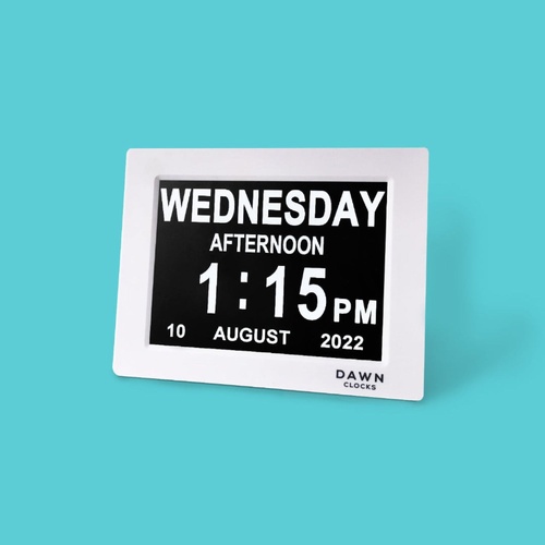 Dawn Clock | Medication Reminder Clock with Calendar Display - SKU: 58-0210