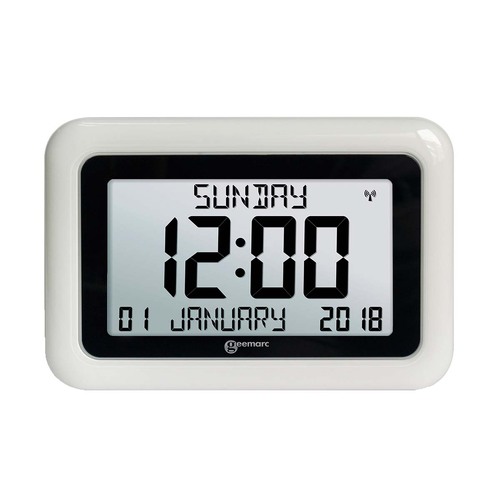 Digital Clock With 8" LCD Display - Oricom