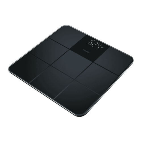 Beurer Digital Glass Scale - Matt/Gloss Black