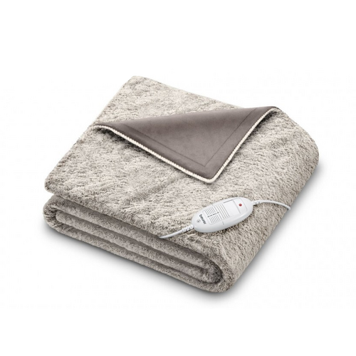 Beurer Super Cosy Heated Throw - Charcoal - SKU: 59-00322