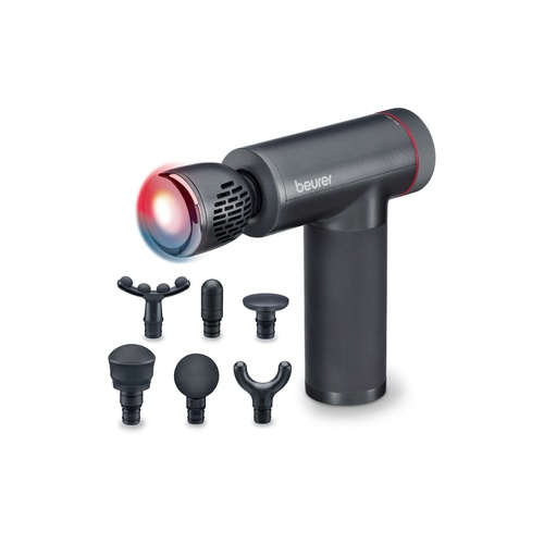 Beurer MG195 Hot & Cold Massage Gun | 9 Levels + 7 Attachments - SKU: 59-0046